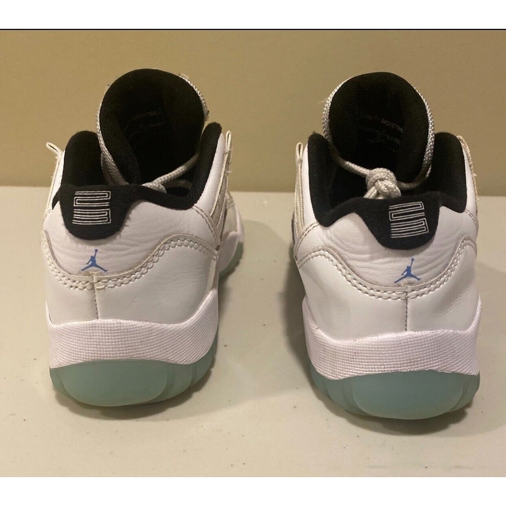 Nike Air Jordan 11 XI Retro Low PS Columbia White Legend Blue 505835-117 Sz 2.5Y - Picture 3 of 7